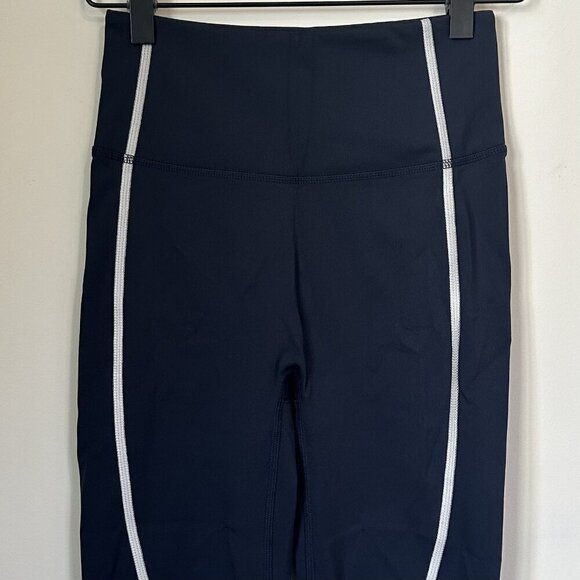 NEW Zuda Dark Navy Z-Leggings with Reflective Coverstitch - Size: XXS - Picture 3 of 8